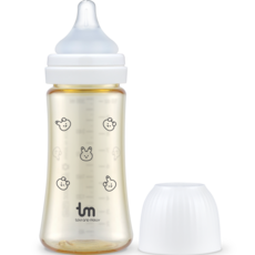 토비앤몰리 PPSU 돗바니 젖병 싱글팩, 화이트, 280ml, 1개