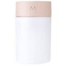 쌍떼 저소음 교체형 수면 무드등 미니 가습기, W210(핑크), 핑크