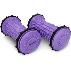EGOJIN 足部滾輪按摩器, 紫色