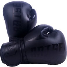 soonZAM 拳擊格鬥魔鬼氈手套, 黑色