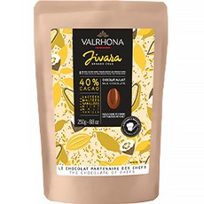 VALRHONA Zivara 40% 牛奶巧克力袋, 1包, 250g