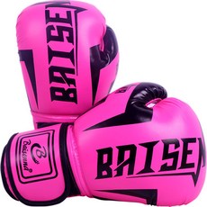 soonZAM 拳擊格鬥魔鬼氈手套, 粉紅色
