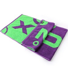 XIOM 運動毛巾 Nolan 2 Large, 霓虹紫, 1個