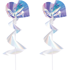 Zooah Pet 貓用 Kasha Kasha 旋風棒, 2個, 混合顏色