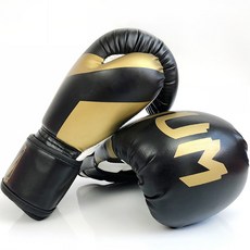 순잠 가죽 통기성 메쉬 권투 복싱 글러브, 블랙, 1개