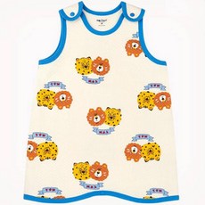 mollimelli friends 兒童獵豹熊朋友保暖睡眠背心