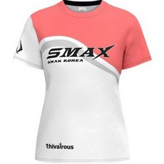 Smack Korea女款Grand肩膀合身涼感材質羽球T恤 SMAX-51