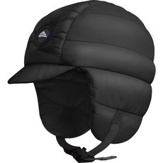 오가니코 겨울 트레킹 하이킹 등산 패딩 모자, 블랙, 1