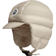 오가니코 겨울 트레킹 하이킹 등산 패딩 모자, 베이지, 1