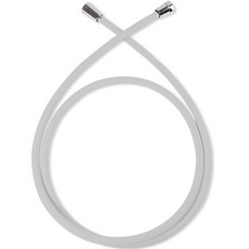 아쿠아듀오 물때방지 잔수배출 샤워호스 + 스패너, 1.5m, 그레이