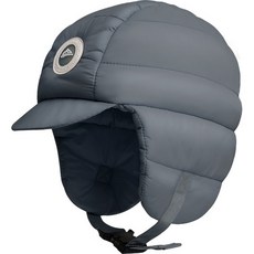 오가니코 겨울 트레킹 하이킹 등산 패딩 모자, 다크그레이, 1