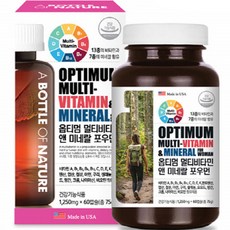 A BOTTLE OF NATURE 女性綜合維他命&礦物質軟膠囊, 1罐, 60顆