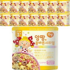 Efant 孩童3~5歲風味脆麥片 15包組, Rainbow Fruit, 450g, 1盒