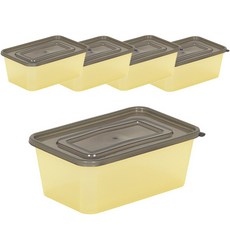 닥터락 安心容器 900ml N900, 5個, 1入