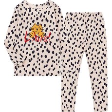 mollimelli friends 兒童吼吼獵豹室內家居服套裝