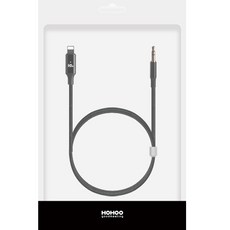 HOHOO Lightning 8-pin AUX 音源線, 1個