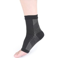 나음다름 슬리브 발목 보호대 좌+우 세트 블랙, 1세트