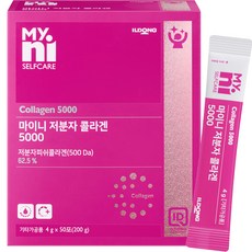 Myni 迷你小分子膠原蛋白果凍條 5000 50入, 200g, 1盒