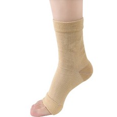 腳踝護套 左腳 + 右腳組 膚色, 1套