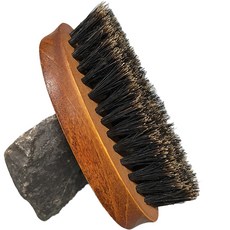 MANTOOLKIT'Z 豬鬃毛刮鬍刷 棕色, 1入, 1個