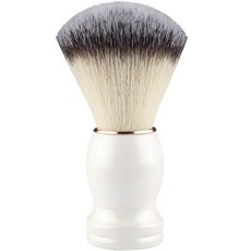 Mantool Kizz 經典刮鬍刷 白色, 1入, 1個