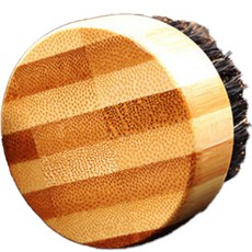 Mantokitzi圓形刮鬍刷 竹子, 1件, 1個