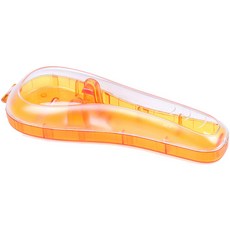 맨툴킷쯔 여행용 면도기 보관 케이스 오렌지, 1개입, 1개