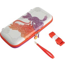 Akitomo Hofu Nintendo Switch OLED 保護套口袋妖怪猩紅色紫羅蘭主題, 1個, 單品