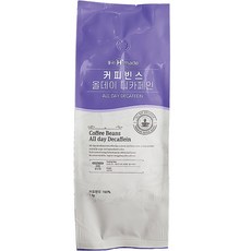 Hyung Kuk F&B All Day低咖啡因咖啡豆, 1公斤, 1包, 未研磨