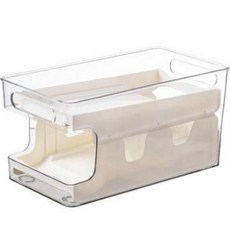 美好生活的2層托盤飲料分配器, 白色