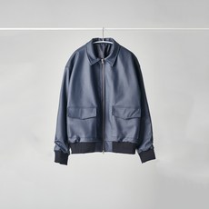 애플리 남성용 SHOW ME 프린팅 투웨이 오버핏 레자 자켓 APP003