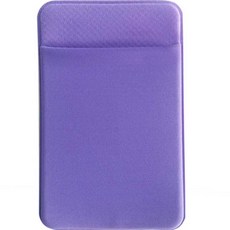 블루마켓 심플 카드포켓 케이스, 퍼플, 1개