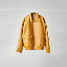 애플리 남성용 FOOTBALL 프린팅 투웨이 오버핏 레자 자켓 APP005