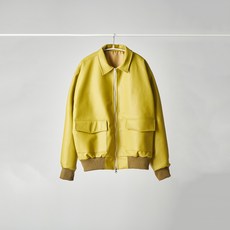 애플리 남성용 SHOW ME 프린팅 투웨이 오버핏 레자 자켓 APP003