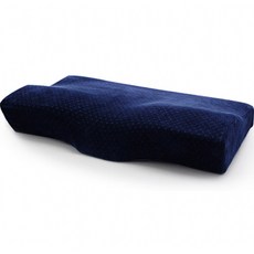 위튼 낮은 숙면 베개, 네이비, 1개