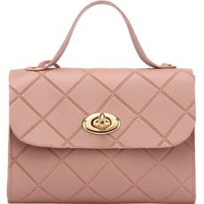 칼리오페 여성용 패션 퀄팅 핸들 미니 백