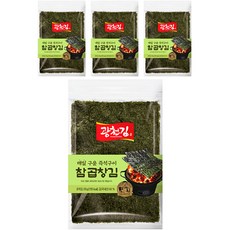 광천김 매일 구운 즉석구이 참 곱창김, 30g, 4개