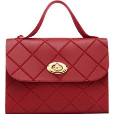 칼리오페 여성용 패션 퀄팅 핸들 미니 백