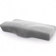 위튼 낮은 숙면 베개, 그레이, 1개