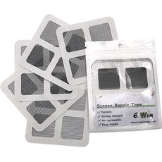 Pluni防蚊網孔修補膠帶 正方形 貼紙型, 20個