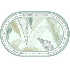 Witten居家廚房地墊, 綠色, 1個