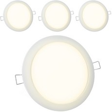 SigmaLED 20W LED嵌入式燈 高級款, 4個, 燈泡色(黃光)