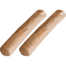 DING DONG PET 咖啡木棒狗狗玩具, 木頭, 2個
