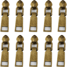 일반 금속 지퍼머리 5호, 딥엔틱, 10개