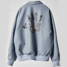 세븐룩북 남성용 HIGH FIVE 오버핏 레자 투웨이 자켓 BBP005