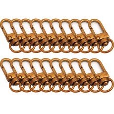 d 열쇠고리 35mm, 20개, 오렌지골드