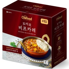 Chefood 即食番茄牛肉咖哩醬, 1盒, 680g