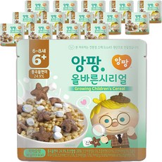 enfant 유아용 올바른 시리얼 6~8세 30g x 15p, 카카오맛, 1개