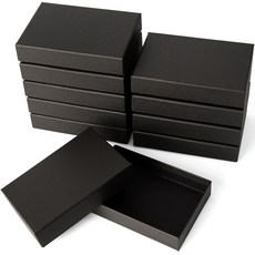 BLANC FLEUR 高級禮物包裝盒 中型, 黑色, 1個