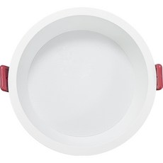 SIGMA LED 嵌入式筒燈 12W DC型 安定器一體式 崁燈, 晝白色(白色), 4個